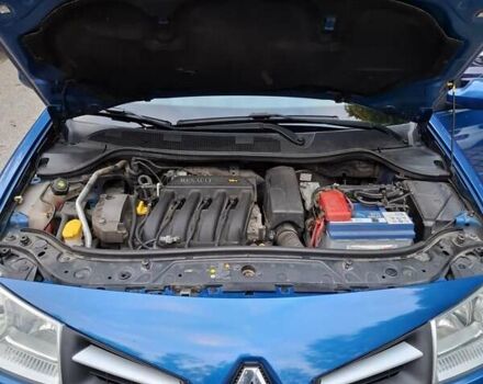 Синий Рено Меган, объемом двигателя 1.6 л и пробегом 228 тыс. км за 5500 $, фото 24 на Automoto.ua