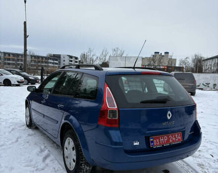 Синий Рено Меган, объемом двигателя 1.6 л и пробегом 215 тыс. км за 5800 $, фото 11 на Automoto.ua