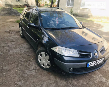 Рено Меган 2008 в Мукачеве на Automoto.ua Синий Рено Меган, объемом двигателя 1.46 л и пробегом 240 тыс. км за 5000 $, фото 3 на Automoto.ua