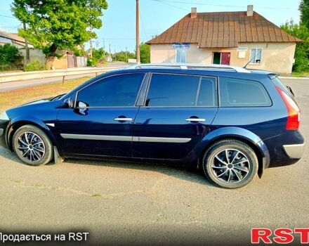 Синий Рено Меган, объемом двигателя 1.9 л и пробегом 311 тыс. км за 5000 $, фото 2 на Automoto.ua