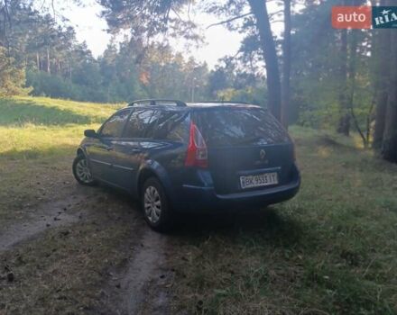 Синий Рено Меган, объемом двигателя 1.46 л и пробегом 330 тыс. км за 3850 $, фото 2 на Automoto.ua