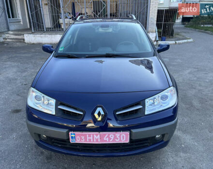Синий Рено Меган, объемом двигателя 1.6 л и пробегом 202 тыс. км за 5999 $, фото 4 на Automoto.ua