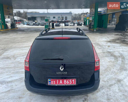 Синий Рено Меган, объемом двигателя 1.6 л и пробегом 182 тыс. км за 5600 $, фото 14 на Automoto.ua