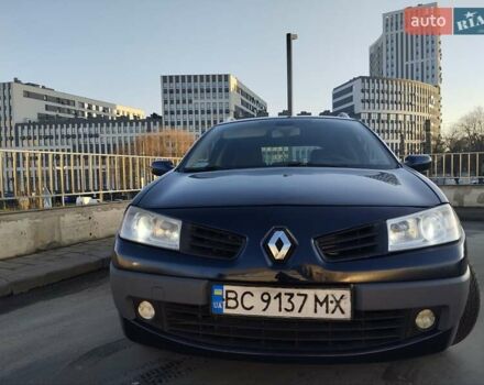 Синий Рено Меган, объемом двигателя 1.6 л и пробегом 263 тыс. км за 4290 $, фото 5 на Automoto.ua