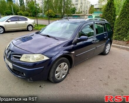 Синий Рено Меган, объемом двигателя 1.6 л и пробегом 420 тыс. км за 4500 $, фото 3 на Automoto.ua