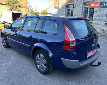 Синий Рено Меган, объемом двигателя 1.6 л и пробегом 202 тыс. км за 5999 $, фото 18 на Automoto.ua