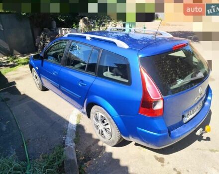 Синий Рено Меган, объемом двигателя 1.6 л и пробегом 250 тыс. км за 6000 $, фото 3 на Automoto.ua