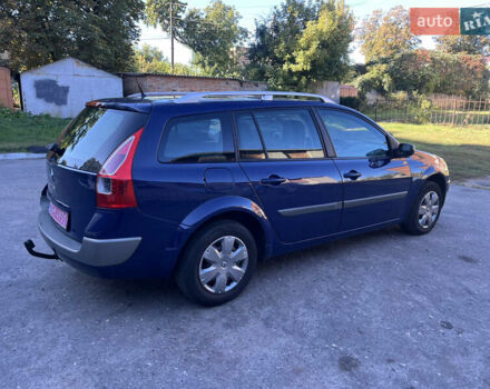 Синий Рено Меган, объемом двигателя 1.6 л и пробегом 202 тыс. км за 5999 $, фото 11 на Automoto.ua