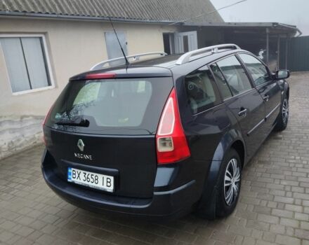 Синий Рено Меган, объемом двигателя 1.5 л и пробегом 213 тыс. км за 6200 $, фото 3 на Automoto.ua