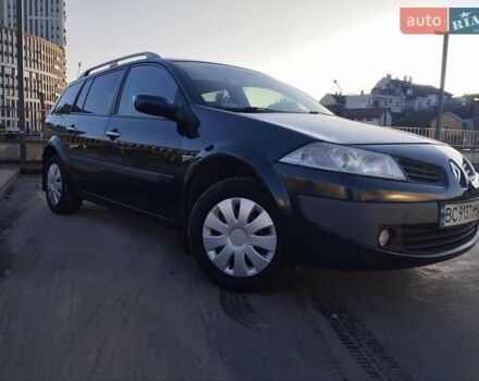 Синий Рено Меган, объемом двигателя 1.6 л и пробегом 263 тыс. км за 4190 $, фото 3 на Automoto.ua