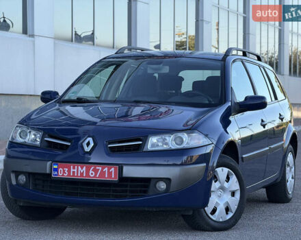 Рено Меган 2009 у Белой Церкве на Automoto.ua Синій Рено Меган, об'ємом двигуна 1.6 л та пробігом 202 тис. км за 5500 $, фото 30 на Automoto.ua