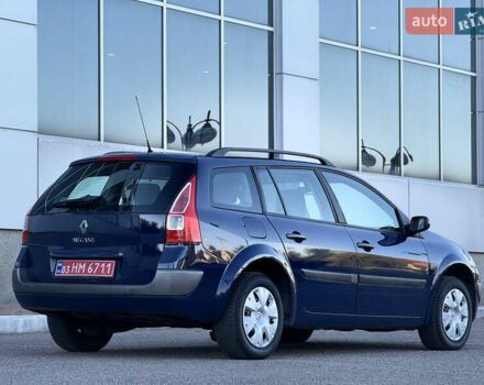 Рено Меган 2009 у Белой Церкве на Automoto.ua Синій Рено Меган, об'ємом двигуна 1.6 л та пробігом 202 тис. км за 5500 $, фото 64 на Automoto.ua