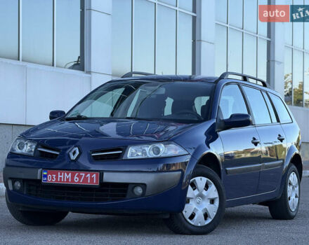 Рено Меган 2009 у Белой Церкве на Automoto.ua Синій Рено Меган, об'ємом двигуна 1.6 л та пробігом 202 тис. км за 5500 $, фото 46 на Automoto.ua
