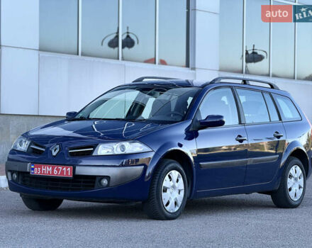Рено Меган 2009 у Белой Церкве на Automoto.ua Синій Рено Меган, об'ємом двигуна 1.6 л та пробігом 202 тис. км за 5500 $, фото 32 на Automoto.ua