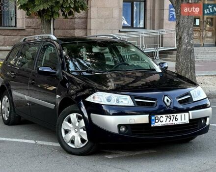 Синий Рено Меган, объемом двигателя 1.6 л и пробегом 292 тыс. км за 5600 $, фото 5 на Automoto.ua