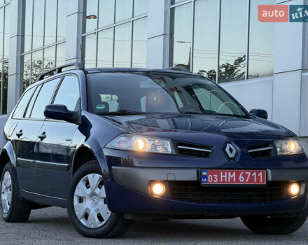Рено Меган 2009 у Белой Церкве на Automoto.ua Синій Рено Меган, об'ємом двигуна 1.6 л та пробігом 202 тис. км за 5500 $, фото 9 на Automoto.ua