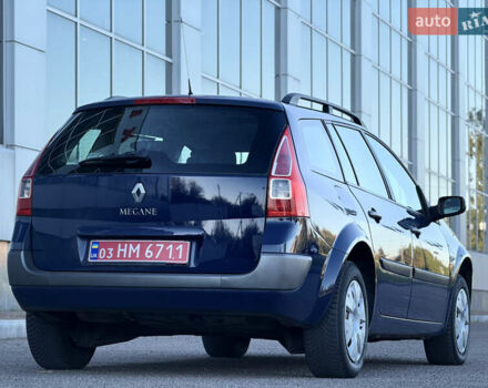 Рено Меган 2009 у Белой Церкве на Automoto.ua Синій Рено Меган, об'ємом двигуна 1.6 л та пробігом 202 тис. км за 5500 $, фото 58 на Automoto.ua