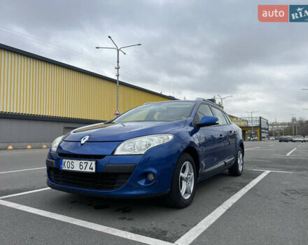 Синий Рено Меган, объемом двигателя 1.6 л и пробегом 252 тыс. км за 7000 $, фото 2 на Automoto.ua