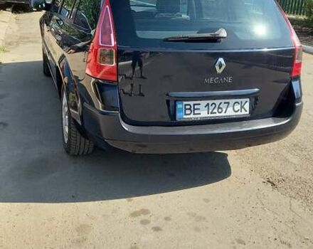 Синий Рено Меган, объемом двигателя 1.6 л и пробегом 205 тыс. км за 6200 $, фото 11 на Automoto.ua