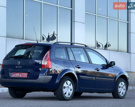 Рено Меган 2009 у Белой Церкве на Automoto.ua Синій Рено Меган, об'ємом двигуна 1.6 л та пробігом 202 тис. км за 5500 $, фото 63 на Automoto.ua