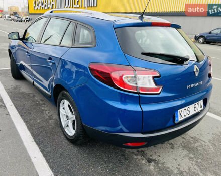 Синий Рено Меган, объемом двигателя 1.6 л и пробегом 252 тыс. км за 7000 $, фото 20 на Automoto.ua