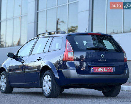 Рено Меган 2009 у Белой Церкве на Automoto.ua Синій Рено Меган, об'ємом двигуна 1.6 л та пробігом 202 тис. км за 5500 $, фото 15 на Automoto.ua