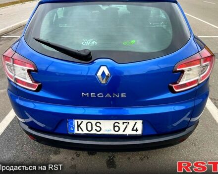 Синий Рено Меган, объемом двигателя 1.6 л и пробегом 252 тыс. км за 7200 $, фото 2 на Automoto.ua
