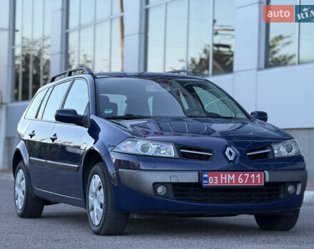 Рено Меган 2009 у Белой Церкве на Automoto.ua Синій Рено Меган, об'ємом двигуна 1.6 л та пробігом 202 тис. км за 5500 $, фото 53 на Automoto.ua