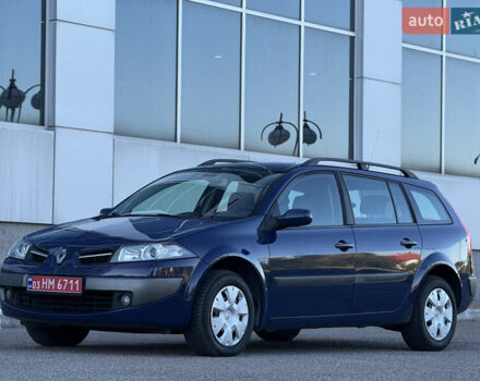 Рено Меган 2009 у Белой Церкве на Automoto.ua Синій Рено Меган, об'ємом двигуна 1.6 л та пробігом 202 тис. км за 5500 $, фото 18 на Automoto.ua