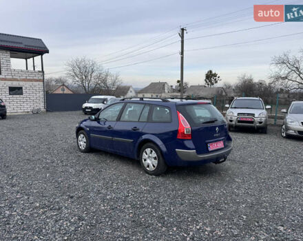 Синий Рено Меган, объемом двигателя 1.6 л и пробегом 240 тыс. км за 5400 $, фото 9 на Automoto.ua