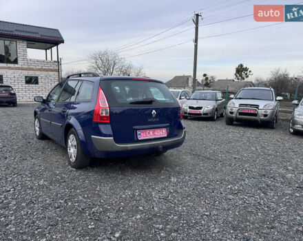 Синий Рено Меган, объемом двигателя 1.6 л и пробегом 240 тыс. км за 5400 $, фото 10 на Automoto.ua