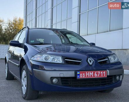 Рено Меган 2009 у Белой Церкве на Automoto.ua Синій Рено Меган, об'ємом двигуна 1.6 л та пробігом 202 тис. км за 5500 $, фото 7 на Automoto.ua