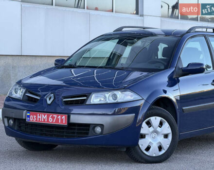 Рено Меган 2009 у Белой Церкве на Automoto.ua Синій Рено Меган, об'ємом двигуна 1.6 л та пробігом 202 тис. км за 5500 $, фото 44 на Automoto.ua