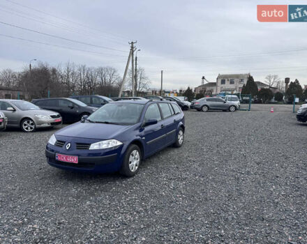 Синий Рено Меган, объемом двигателя 1.6 л и пробегом 240 тыс. км за 5400 $, фото 3 на Automoto.ua