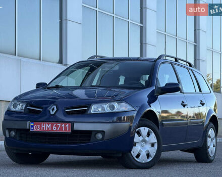 Рено Меган 2009 у Белой Церкве на Automoto.ua Синій Рено Меган, об'ємом двигуна 1.6 л та пробігом 202 тис. км за 5500 $, фото 11 на Automoto.ua