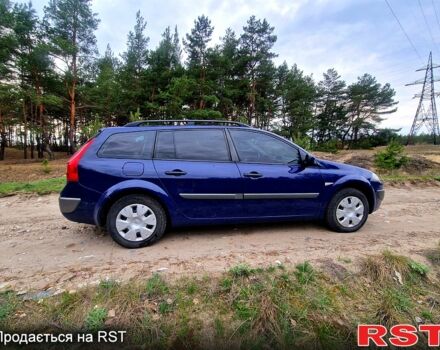 Синий Рено Меган, объемом двигателя 1.6 л и пробегом 345 тыс. км за 5200 $, фото 2 на Automoto.ua