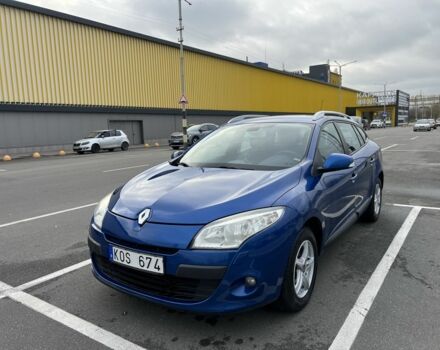 Синий Рено Меган, объемом двигателя 1.6 л и пробегом 252 тыс. км за 7000 $, фото 1 на Automoto.ua