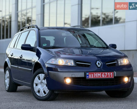 Рено Меган 2009 у Белой Церкве на Automoto.ua Синій Рено Меган, об'ємом двигуна 1.6 л та пробігом 202 тис. км за 5500 $, фото 1 на Automoto.ua