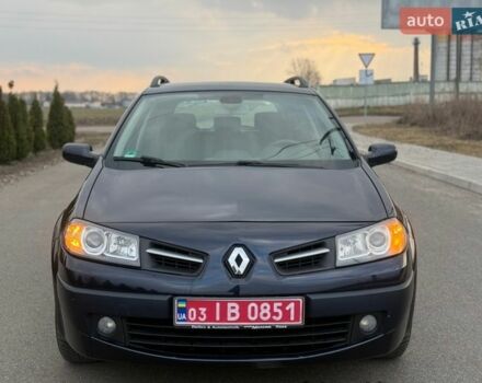 Синий Рено Меган, объемом двигателя 1.6 л и пробегом 170 тыс. км за 6000 $, фото 14 на Automoto.ua