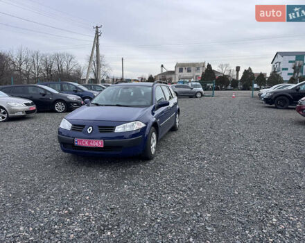 Синий Рено Меган, объемом двигателя 1.6 л и пробегом 240 тыс. км за 5400 $, фото 5 на Automoto.ua