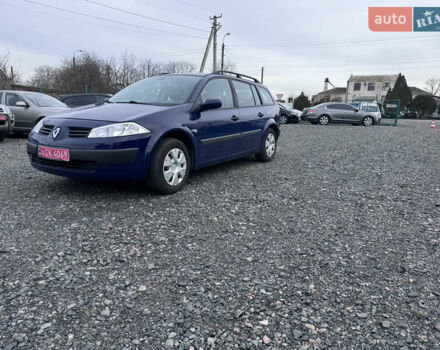 Синий Рено Меган, объемом двигателя 1.6 л и пробегом 240 тыс. км за 5400 $, фото 2 на Automoto.ua