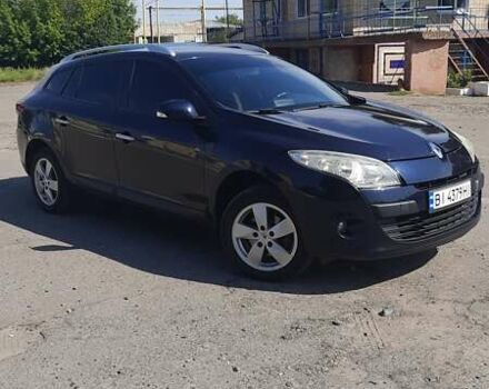 Синий Рено Меган, объемом двигателя 1.6 л и пробегом 249 тыс. км за 7600 $, фото 4 на Automoto.ua