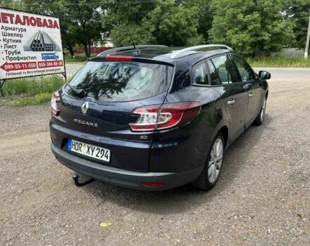 Синий Рено Меган, объемом двигателя 1.5 л и пробегом 218 тыс. км за 6100 $, фото 4 на Automoto.ua