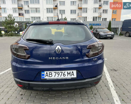 Синий Рено Меган, объемом двигателя 1.46 л и пробегом 281 тыс. км за 5900 $, фото 6 на Automoto.ua