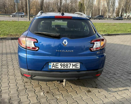 Синий Рено Меган, объемом двигателя 1.5 л и пробегом 285 тыс. км за 6800 $, фото 3 на Automoto.ua