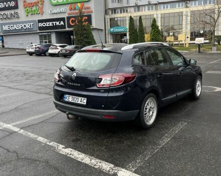 Синий Рено Меган, объемом двигателя 1.5 л и пробегом 206 тыс. км за 6800 $, фото 5 на Automoto.ua
