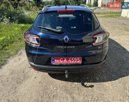 Синий Рено Меган, объемом двигателя 1.5 л и пробегом 247 тыс. км за 6700 $, фото 4 на Automoto.ua
