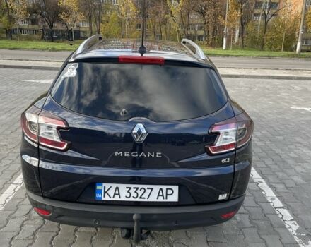 Синий Рено Меган, объемом двигателя 1.5 л и пробегом 260 тыс. км за 6900 $, фото 4 на Automoto.ua