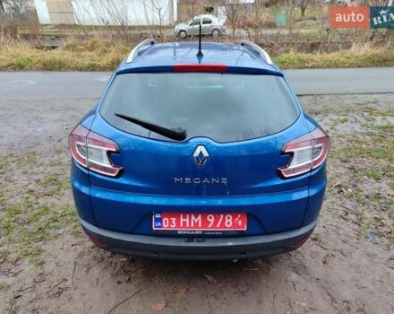 Синий Рено Меган, объемом двигателя 1.6 л и пробегом 201 тыс. км за 6499 $, фото 9 на Automoto.ua