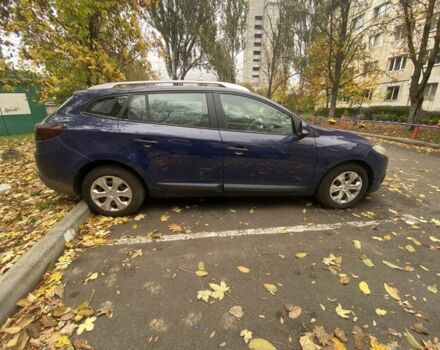 Синий Рено Меган, объемом двигателя 1.5 л и пробегом 300 тыс. км за 5999 $, фото 3 на Automoto.ua